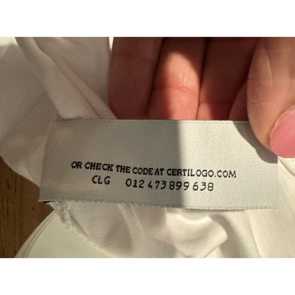 Off-White Leaf Arrows White Graphic T-Shirt Sz L Short Sleeve Authentic NWT - Picture 13 of 16